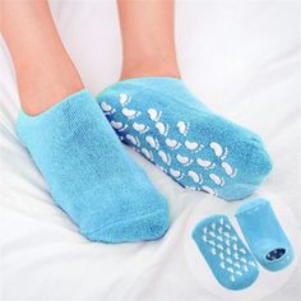 Cosy Gel Socks Blue