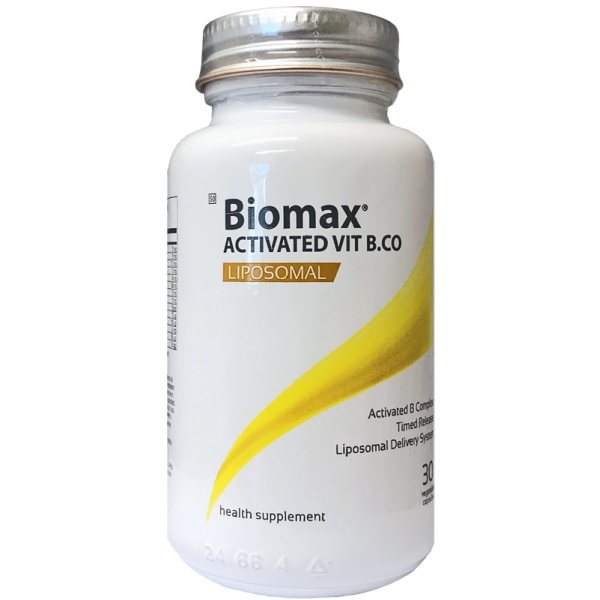 Coyne Healthcare Biomax Activated B Complex Liposomal 30 Vege Capsules