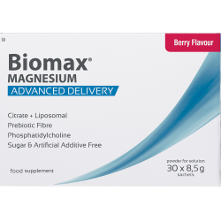 Coyne Healthcare Biomax Magnesium Berry Flavour 30 Sachets Coyne Healthcare Biomax Magnesium Berry Flavour 30 Sachets