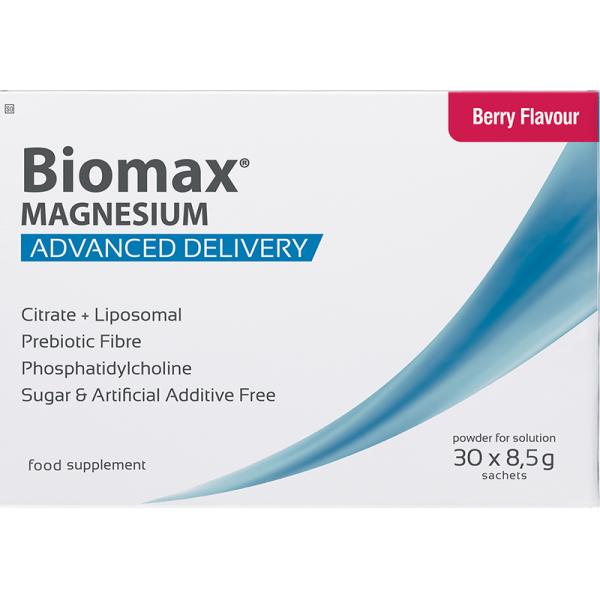 Coyne Healthcare Biomax Magnesium Berry Flavour 30 Sachets