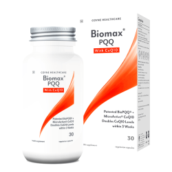 Coyne Healthcare Biomax PQQ with CoQ10 Complex 300mg 30 Vege Capsules Coyne Healthcare Biomax PQQ with CoQ10 Complex 300mg 30 Vege Capsules