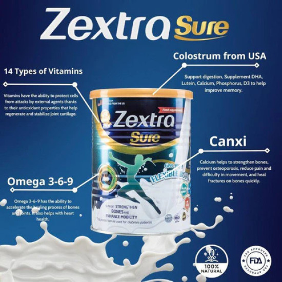 Zextra Sure Colostrum Milk Powder Zextra Sure Colostrum Milk Powder