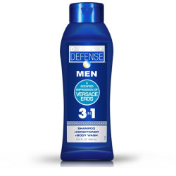 Daily Defense Men 3 in 1 Versace Eros Body Wash 443ml Daily Defense Men 3 in 1 Versace Eros Body Wash 443ml
