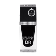 Designer Brands Quick Colour Nail Polish 15.5ml Blackest Black Designer Brands Quick Colour Nail Polish 15.5ml Blackest Black
