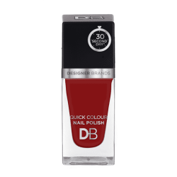 Designer Brands Quick Colour Nail Polish 15.5ml Bordeaux Red Designer Brands Quick Colour Nail Polish 15.5ml Bordeaux Red