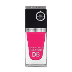Designer Brands Quick Colour Nail Polish 15.5ml Electric Pink Designer Brands Quick Colour Nail Polish 15.5ml Electric Pink