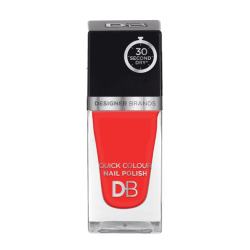 Designer Brands Quick Colour Nail Polish 15.5ml Lava Designer Brands Quick Colour Nail Polish 15.5ml Lava
