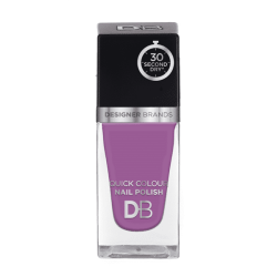 Designer Brands Quick Colour Nail Polish 15.5ml Lavender Designer Brands Quick Colour Nail Polish 15.5ml Lavender