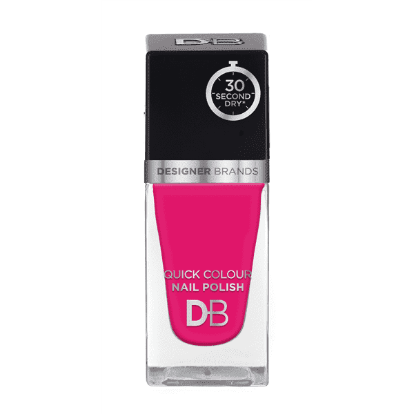 Designer Brands Quick Colour Nail Polish 15.5ml Pink Flamingo