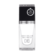 Designer Brands Quick Colour Nail Polish 15.5ml Snow White Designer Brands Quick Colour Nail Polish 15.5ml Snow White