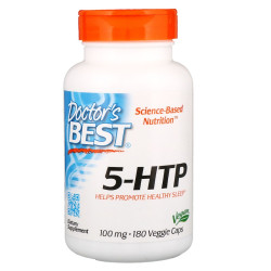 Doctor's Best 5-HTP 100mg 180 Capsules  Doctor's Best 5-HTP 100mg 180 Capsules