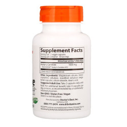 Doctor's Best Acetyl-L-Carnitine with Biosint Carnitines 500mg 60 Capsules Doctor's Best Acetyl-L-Carnitine with Biosint Carnitines 500mg 60 Capsules