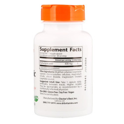 Doctor's Best Alpha-Lipoic Acid 600mg 60 Capsules Doctor's Best Alpha-Lipoic Acid 600mg 60 Capsules