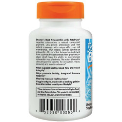 Doctor's Best Astaxanthin with AstaPure 6mg 30 Softgels Doctor's Best Astaxanthin with AstaPure 6mg 30 Softgels