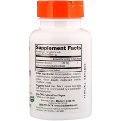 Doctor's Best Cinnamon Extract with Cinnulin PF 125mg 60 Capsules  Doctor's Best Cinnamon Extract with Cinnulin PF 125mg 60 Capsules