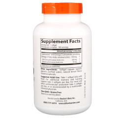 Doctor's Best DHA 500 from Calamari with Calamarine 500mg 180 Softgels  Doctor's Best DHA 500 from Calamari with Calamarine 500mg 180 Softgels