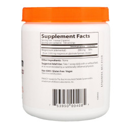 Doctor's Best High Absorption Magnesium Powder with TRAACS 100% Chelated 200g Doctor's Best High Absorption Magnesium Powder with TRAACS 100% Chelated 200g