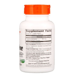 Doctor's Best L-Carnitine Fumarate with Biosint Carnitines 855mg 60 Capsules Doctor's Best L-Carnitine Fumarate with Biosint Carnitines 855mg 60 Capsules