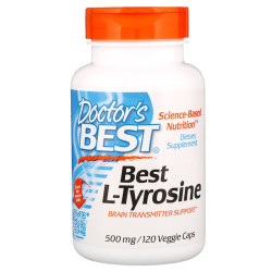 Doctor's Best L-Tyrosine 500mg 120 Capsules Doctor's Best L-Tyrosine 500mg 120 Capsules