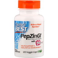Doctor's Best PepzinGI Zinc L-Carnosine Complex 120 Capsules Doctor's Best PepzinGI Zinc L-Carnosine Complex 120 Capsules