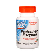 Doctor's Best Proteolytic Enzymes Delayed Release 90 Capsules Doctor's Best Proteolytic Enzymes Delayed Release 90 Capsules