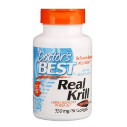 Doctor's Best Real Krill 350mg 60 Softgels Doctor's Best Real Krill 350mg 60 Softgels