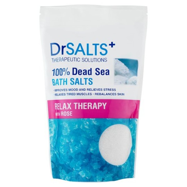 Dr Salts+ Relax Therapy Rose Bath Salts 1kg