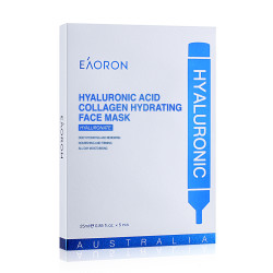 Eaoron Hyaluronic Acid Collagen Hydrating Face Mask 5 Pieces Eaoron Hyaluronic Acid Collagen Hydrating Face Mask 5 Pieces