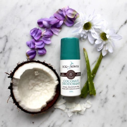 Eco by Sonya Driver Coconut Deodorant Roll On 60ml Eco by Sonya Driver Coconut Deodorant Roll On 60ml