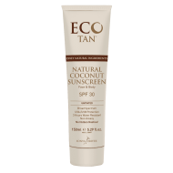 Eco Tan Natural Coconut Sunscreen SPF30 150ml