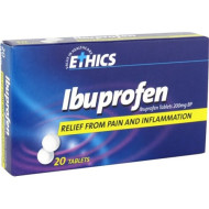 Ethics Ibuprofen 20 Tablets Ethics Ibuprofen 20 Tablets