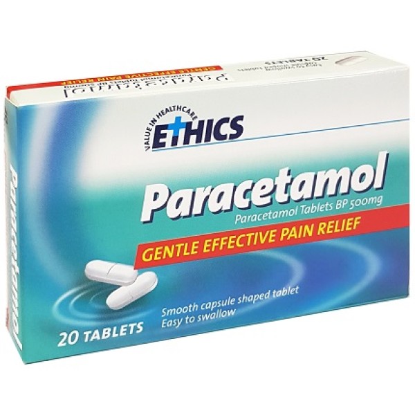 Ethics Paracetamol 20 Caplets