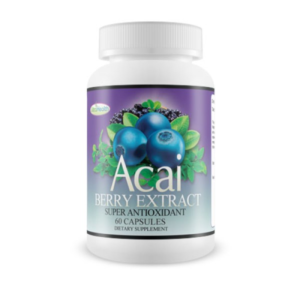 Everyday Health Acai Berry Extract Super Antioxidant 60 Capsules