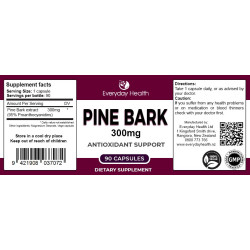 Everyday Health Pine Bark 90 Capsules Everyday Health Pine Bark 90 Capsules