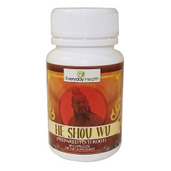 Everyday Health Prepared Fo-Ti Root He Shou Wu 60 Capsules Everyday Health Prepared Fo-Ti Root He Shou Wu 60 Capsules