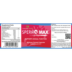 Everyday Health Spermomax Sexual Function Support 60 Capsules Everyday Health Spermomax Sexual Function Support 60 Capsules