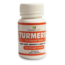 Everyday Health Turmeric High Strength Curcumin 60 Capsules Everyday Health Turmeric High Strength Curcumin 60 Capsules