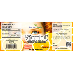 Everyday Health Vitamin C with Lemon Bioflavonoids 180 Capsules Everyday Health Vitamin C with Lemon Bioflavonoids 180 Capsules