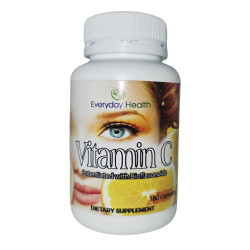 Everyday Health Vitamin C with Lemon Bioflavonoids 180 Capsules Everyday Health Vitamin C with Lemon Bioflavonoids 180 Capsules