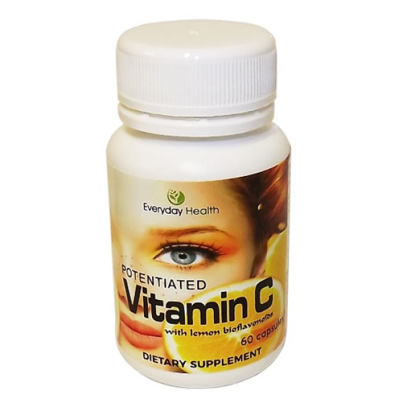 Everyday Health Vitamin C with Lemon Bioflavonoids 60 Capsules