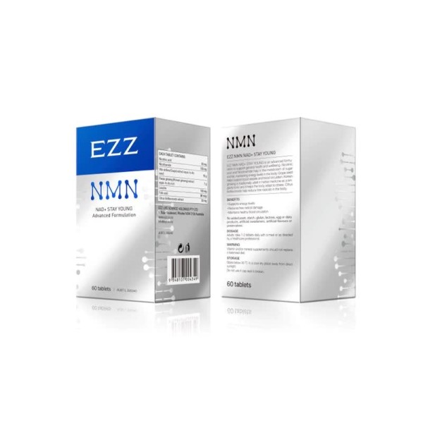EZZ NMN NAD+ Stay Young 60 Tablets