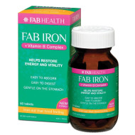 Fab Iron B Complex 60 Tablets Fab Iron B Complex 60 Tablets