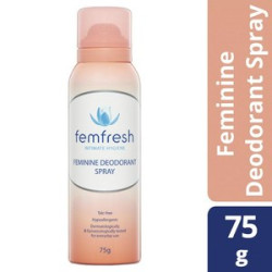 Femfresh Feminine Deodorant Spray 75g Femfresh Feminine Deodorant Spray 75g