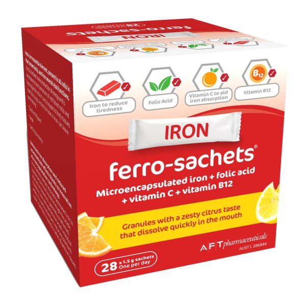 Ferro-Sachets Liposomal Iron 28x1.5g Sachets