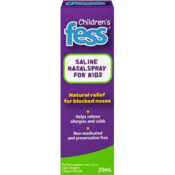 Fess Childrens Nasal Saline Spray 20ml Fess Childrens Nasal Saline Spray 20ml