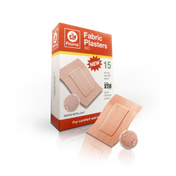 Fitzroy Big Fabric Plasters 15 pieces per box Fitzroy Big Fabric Plasters 15 pieces per box