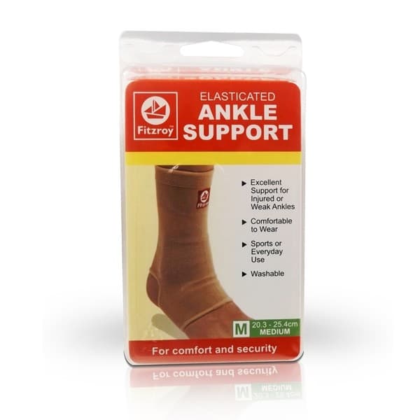 Fitzroy Elasticated Ankle Support Medium