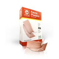 Fitzroy Regular Fabric Plasters 25 pieces per box Fitzroy Regular Fabric Plasters 25 pieces per box