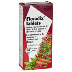 Floradix Iron & Vitamins 84 Tablets Floradix Iron & Vitamins 84 Tablets