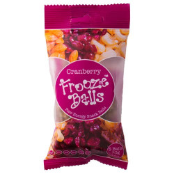 Frooze Balls Snack Bar 70g Cranberry Flavour  Frooze Balls Snack Bar 70g Cranberry Flavour